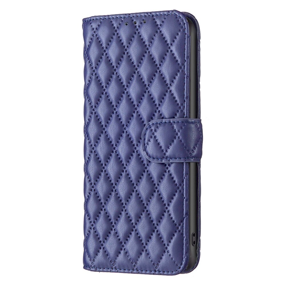 Funda acolchada con solapa iPhone 14 Azul