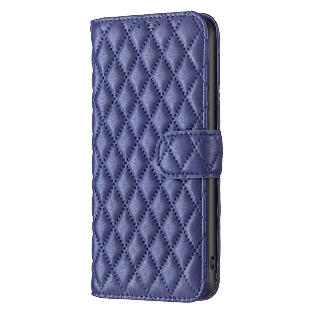 Funda acolchada con solapa iPhone 14 Pro Azul