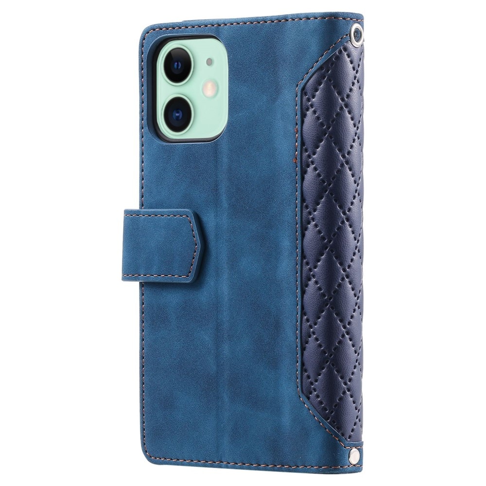 Funda acolchada tipo billetera iPhone 11 Azul