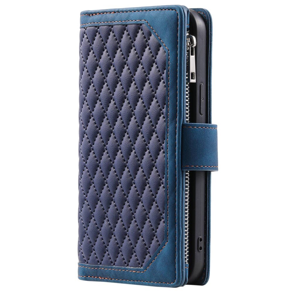 Funda acolchada tipo billetera iPhone 11 Azul