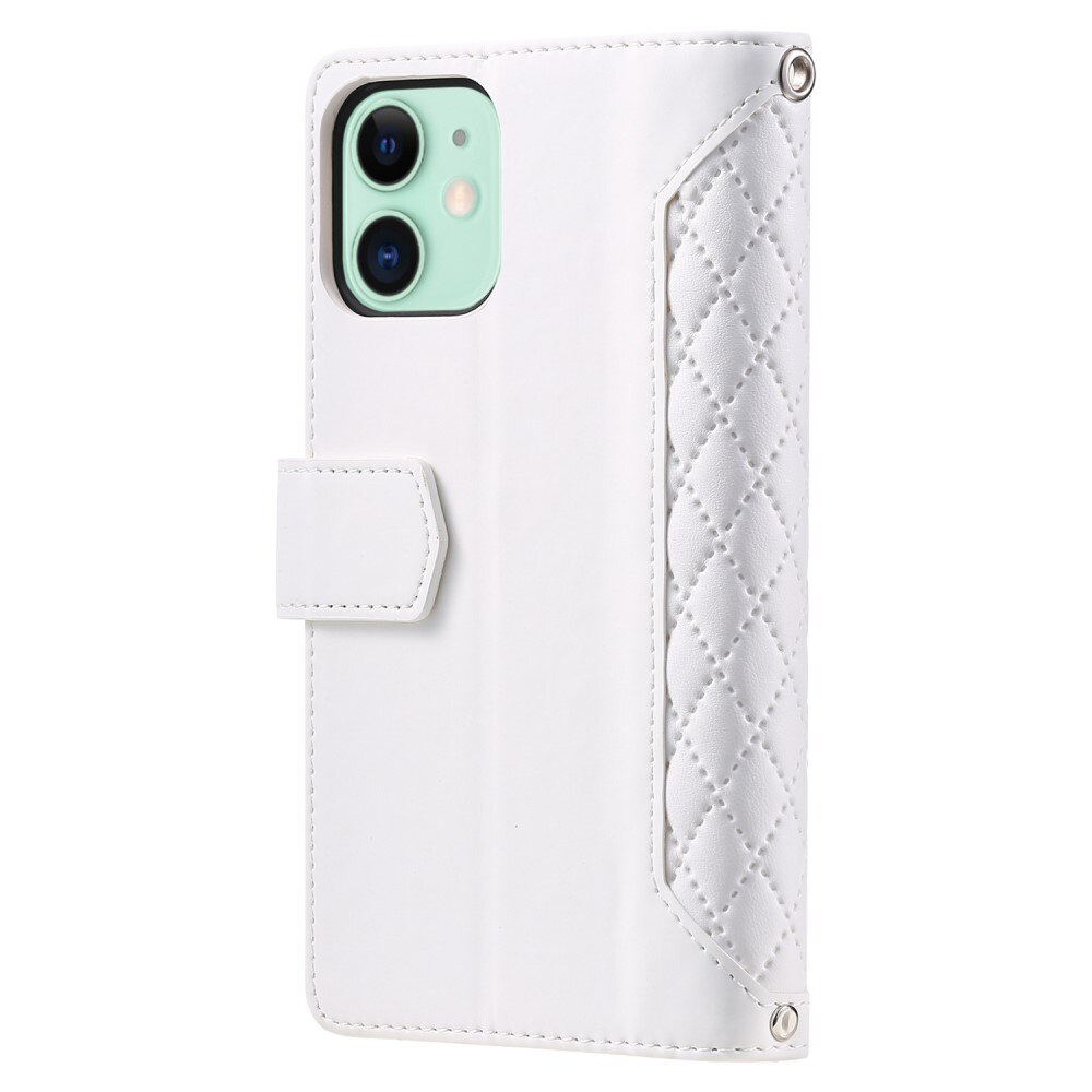 Funda acolchada tipo billetera iPhone 11 Blance