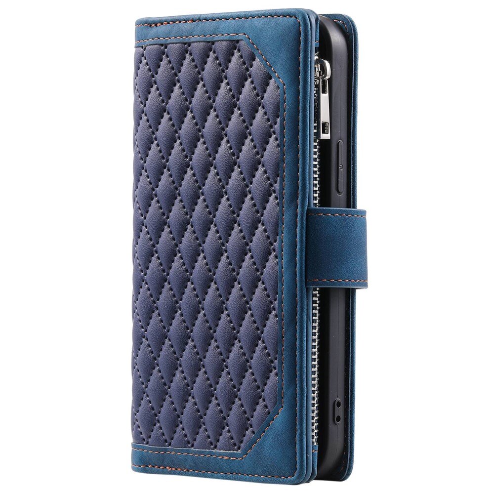 Funda acolchada tipo billetera iPhone 8 Azul