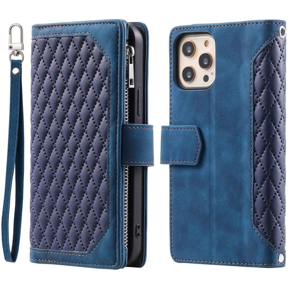 Funda acolchada tipo billetera iPhone 11 Pro Azul
