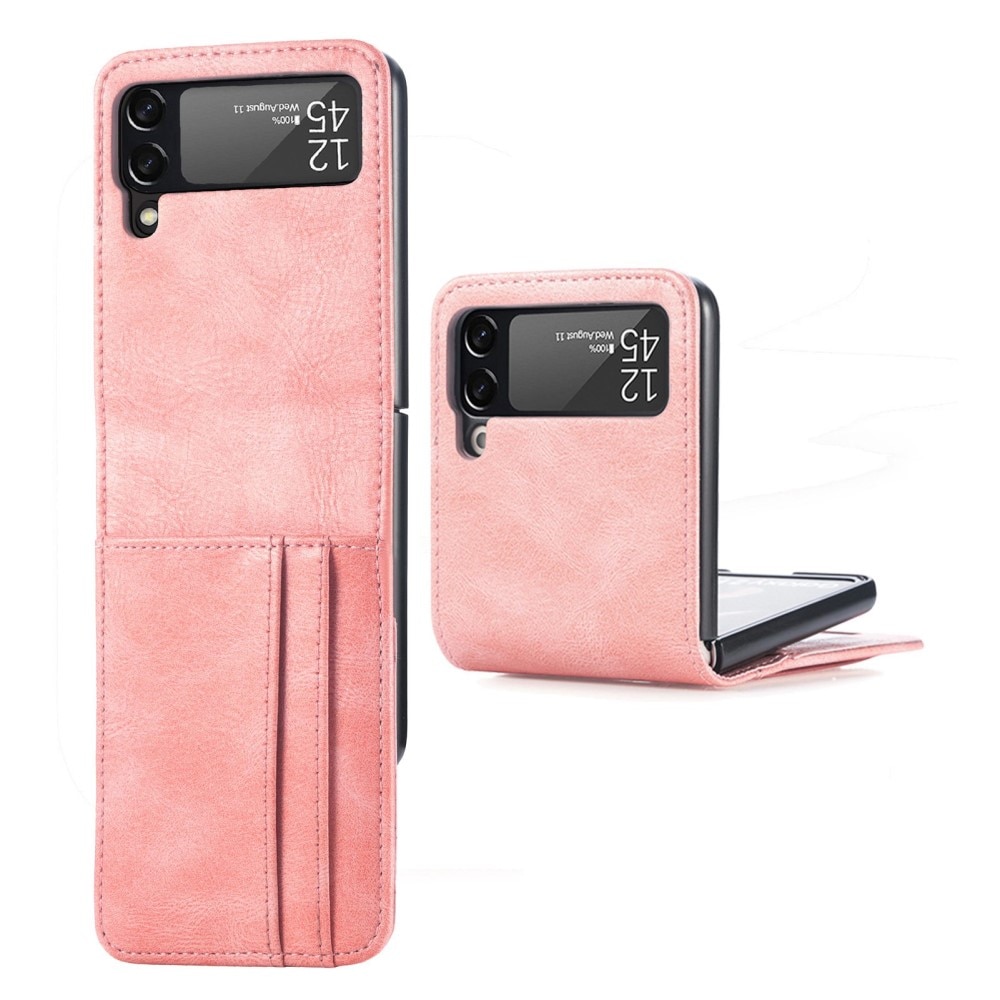 Funda cartera Samsung Galaxy Z Flip 4 Rosado