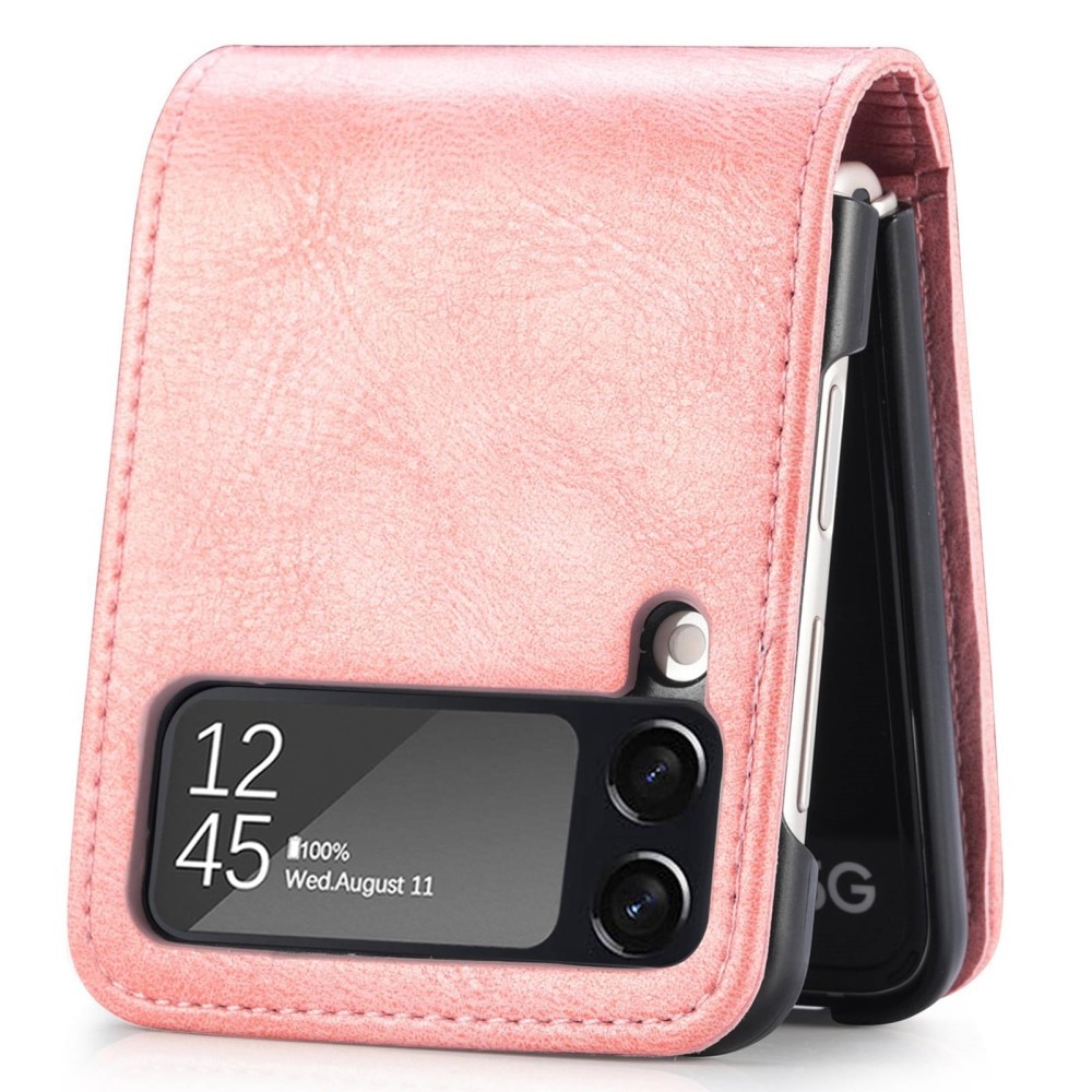 Funda cartera Samsung Galaxy Z Flip 4 Rosado