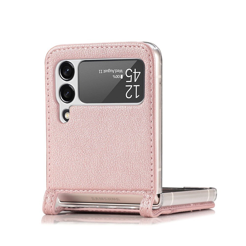 Cartera Slim Card Wallet Samsung Galaxy Z Flip 4 Rosado