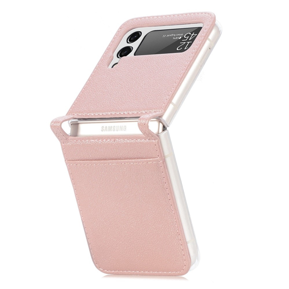 Cartera Slim Card Wallet Samsung Galaxy Z Flip 4 Rosado