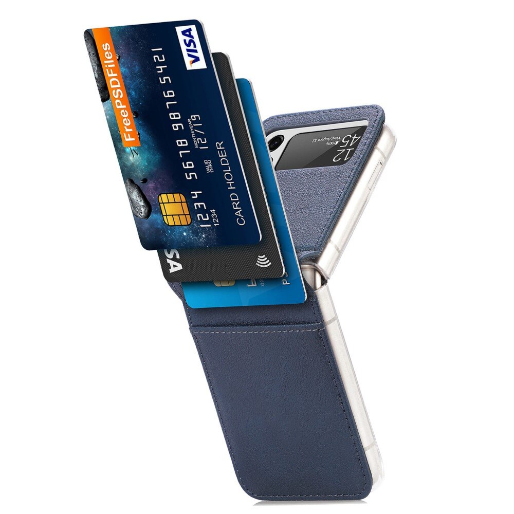 Cartera Slim Card Wallet Samsung Galaxy Z Flip 4 Azul