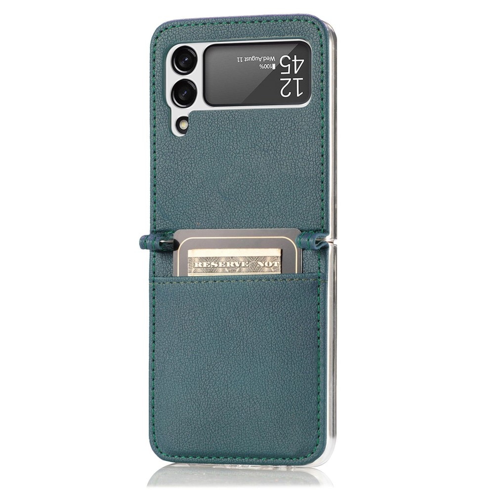 Cartera Slim Card Wallet Samsung Galaxy Z Flip 4 Verde