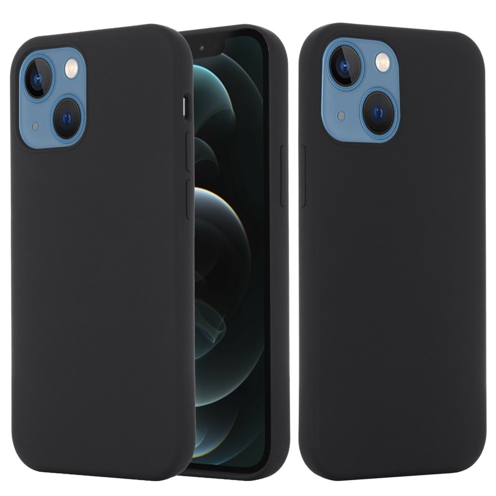 Funda Silicone Magnetic iPhone 14 Plus Negro