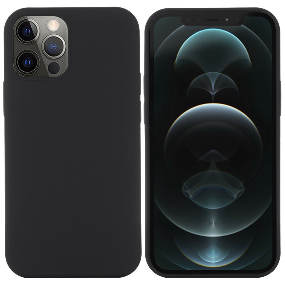 Funda Silicone Magnetic iPhone 14 Pro Max Negro