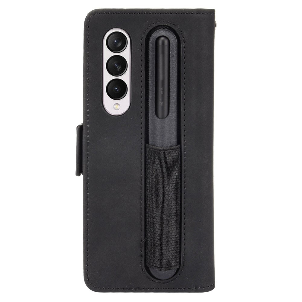 Funda multiusos con solapa con portalápices S-Pen Samsung Galaxy Z Fold 4 Negro