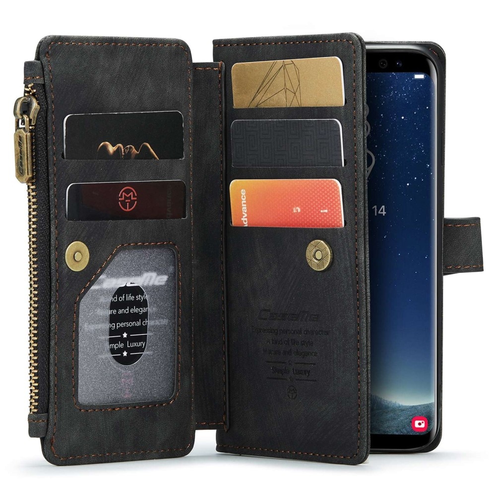 Cartera Zipper Samsung Galaxy S22 Negro