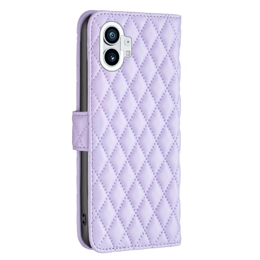 Funda acolchada con solapa Nothing Phone 1 Violeta