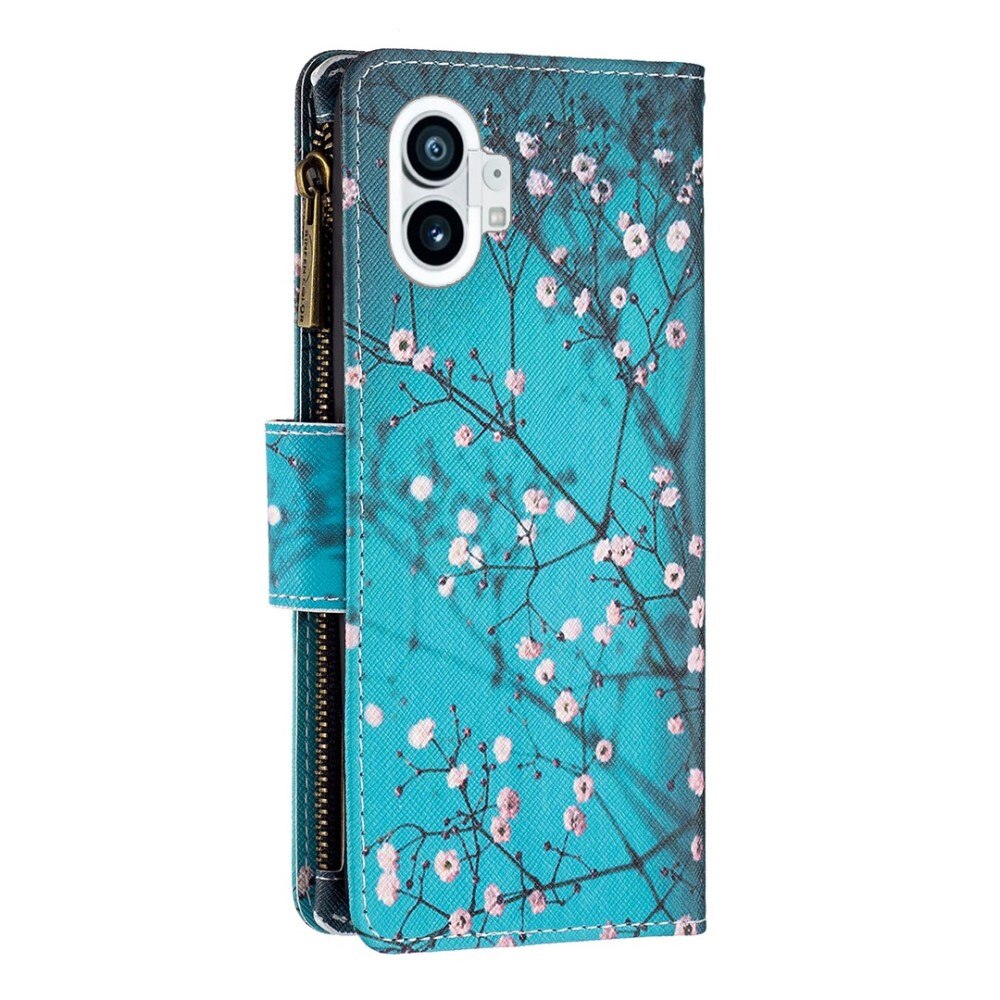 Funda tipo billetera Nothing Phone 1 Flores de cerezo