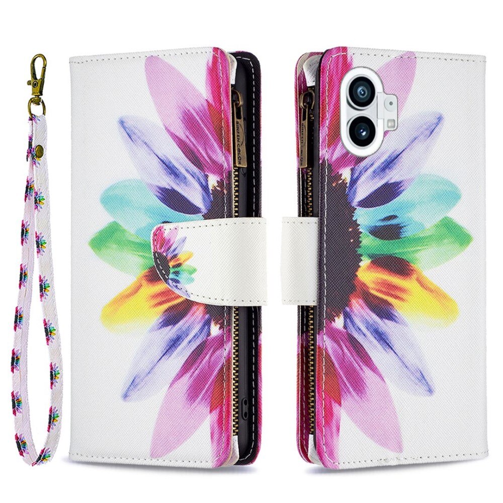 Funda tipo billetera Nothing Phone 1 Girasol