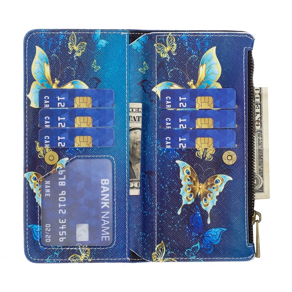 Funda tipo billetera Nothing Phone 1 Mariposas azules