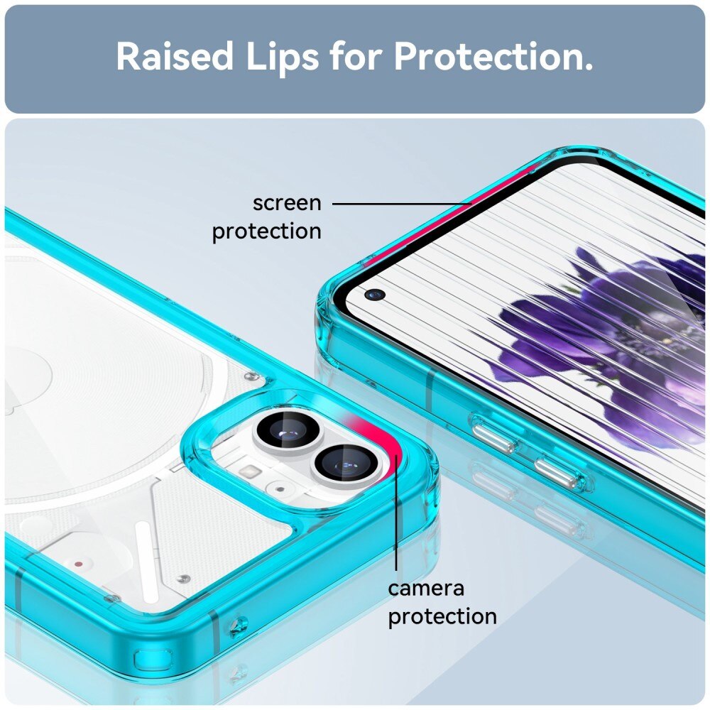 Funda híbrida Crystal Hybrid para Nothing Phone 1, transparente