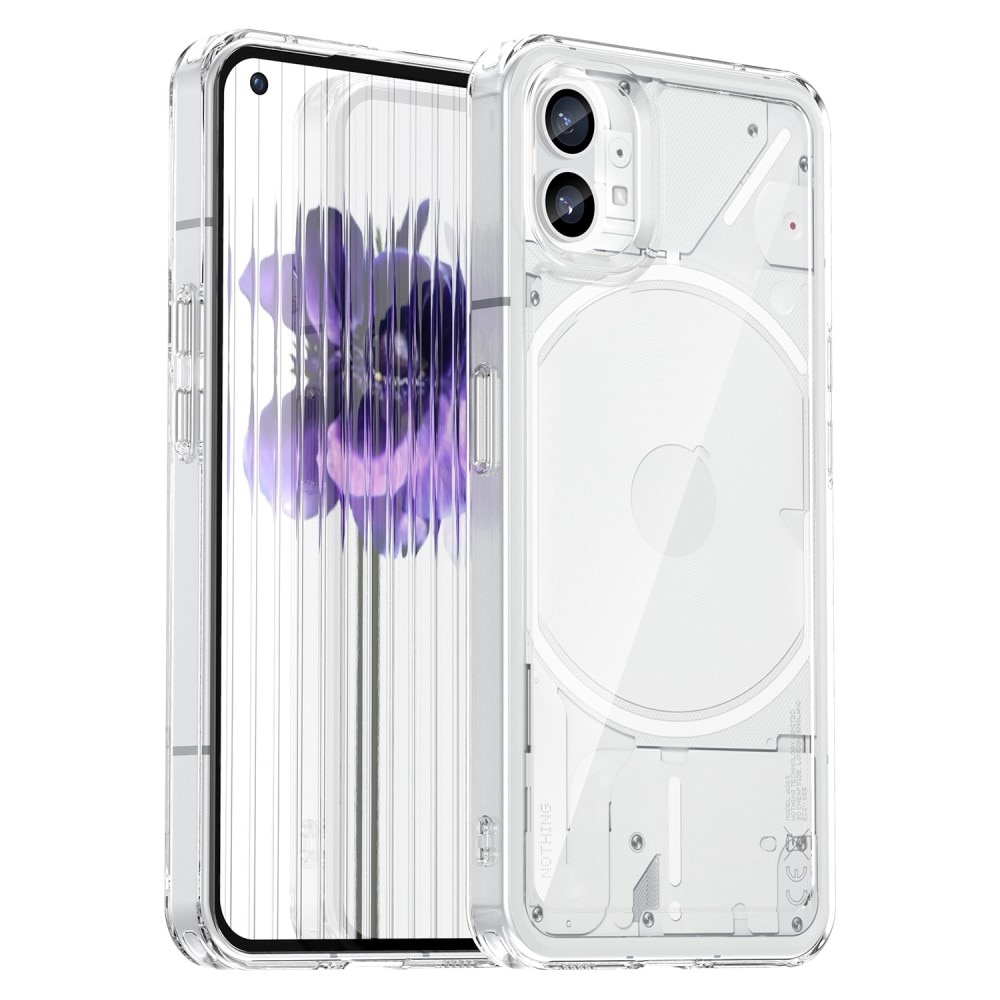 Funda híbrida Crystal Hybrid para Nothing Phone 1, transparente