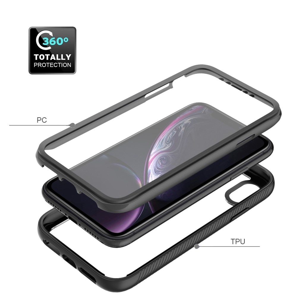 Funda Full Protection iPhone Xr Negro