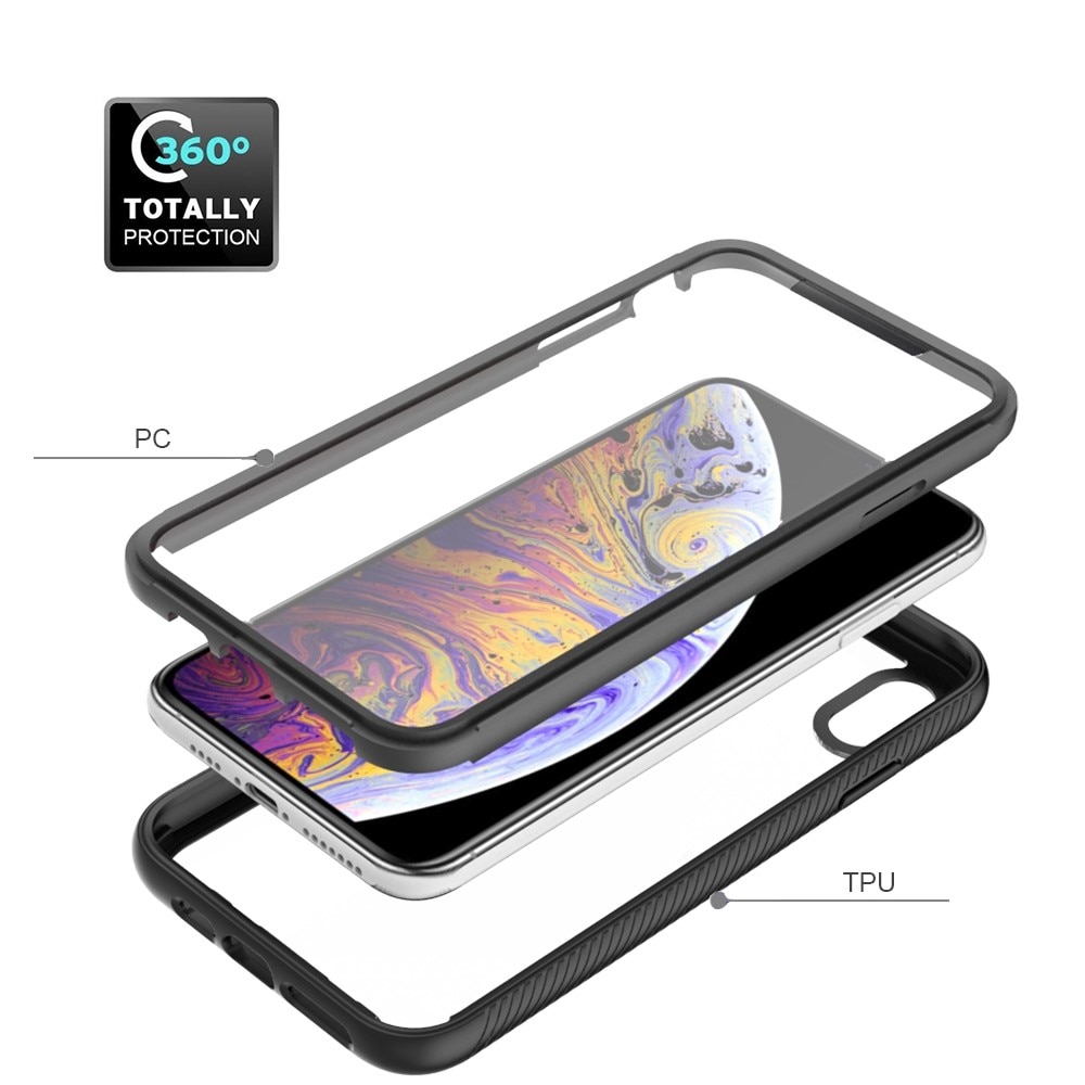 Funda Full Protection iPhone Xs Max Negro