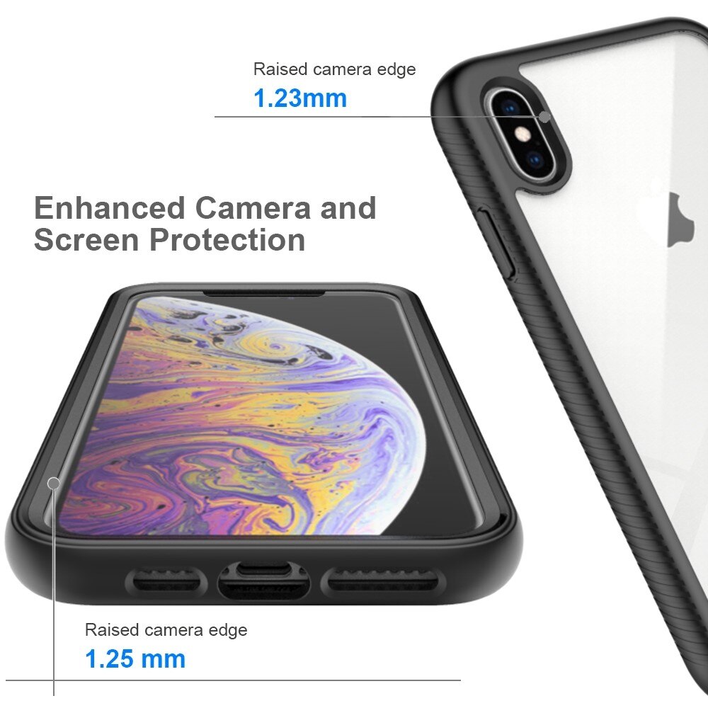 Funda Full Protection iPhone Xs Max Negro