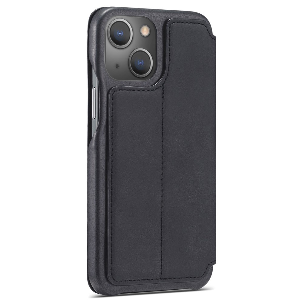 Funda delgada con solapa iPhone 14 Negro