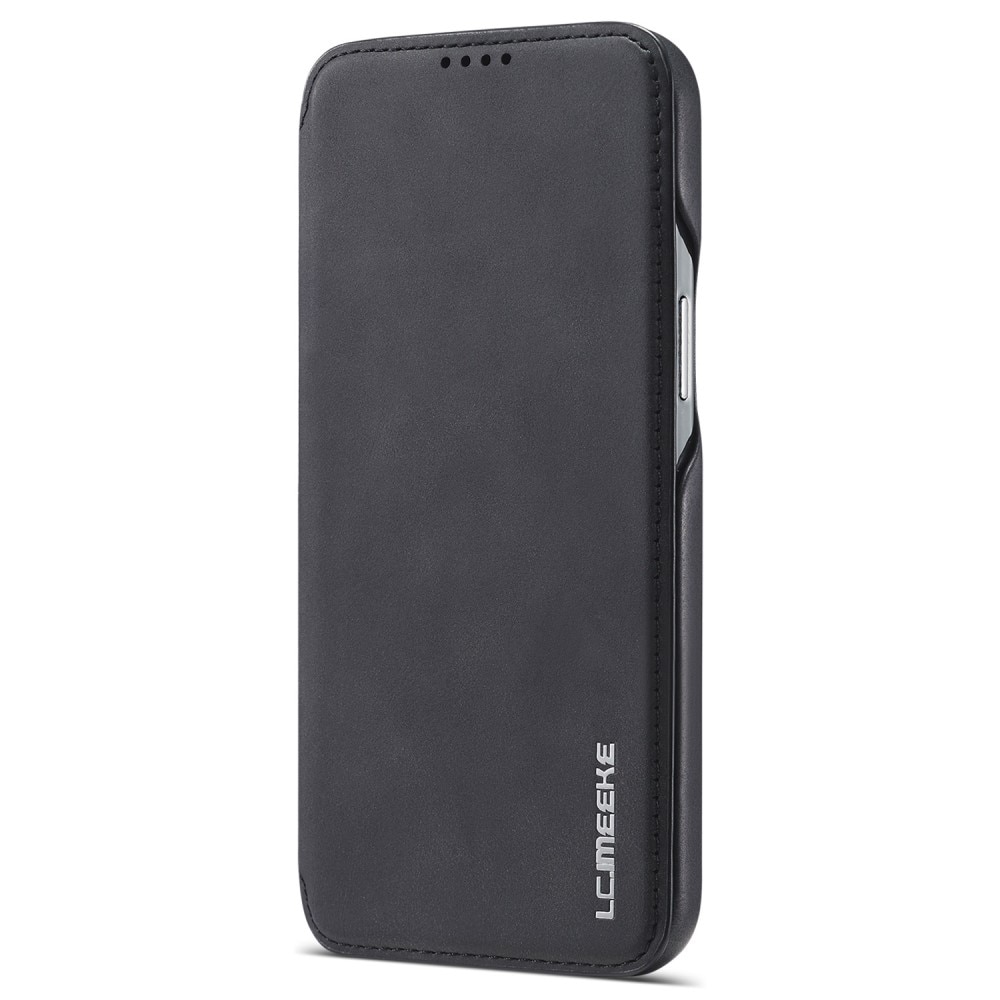 Funda delgada con solapa iPhone 14 Negro