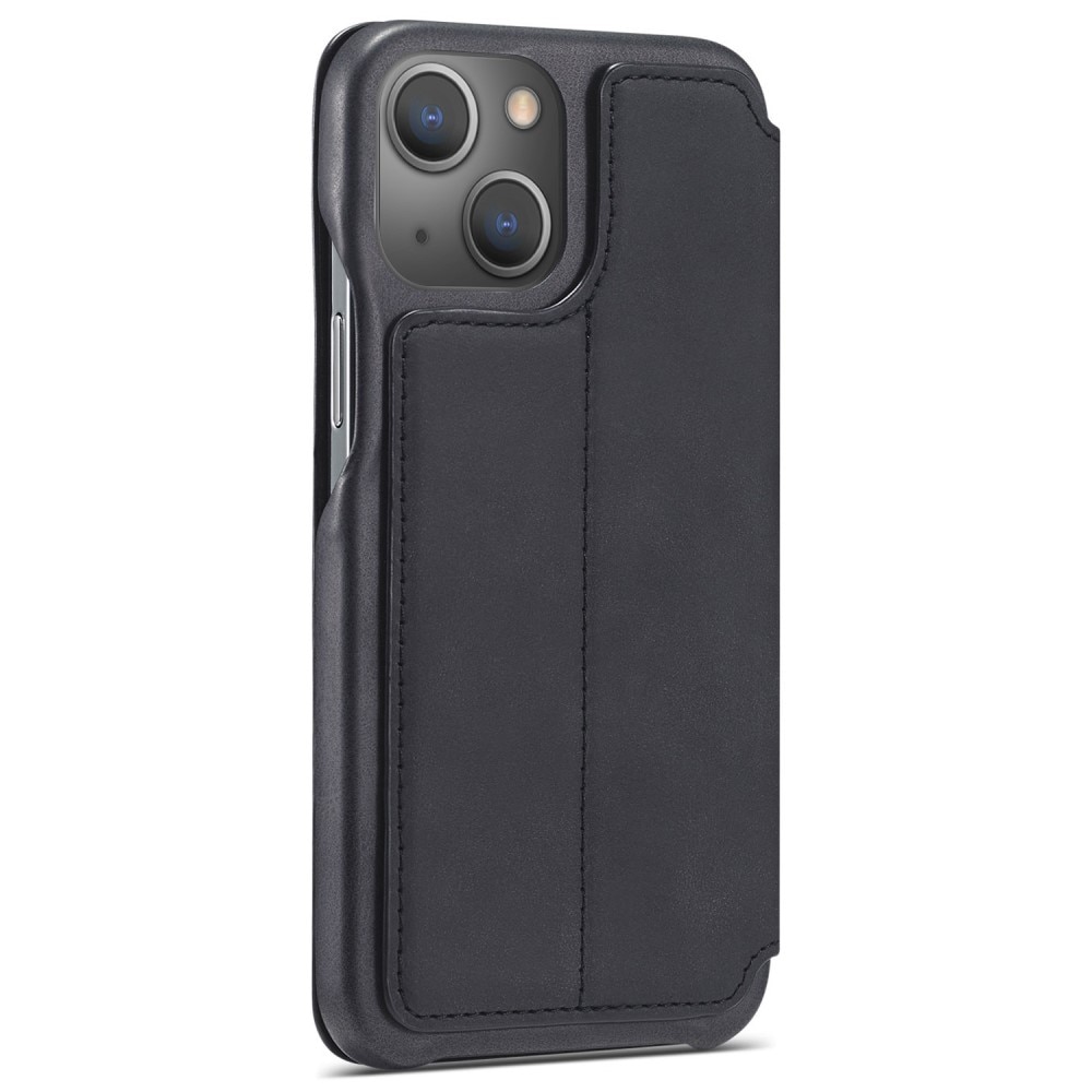 Funda delgada con solapa iPhone 14 Plus Negro