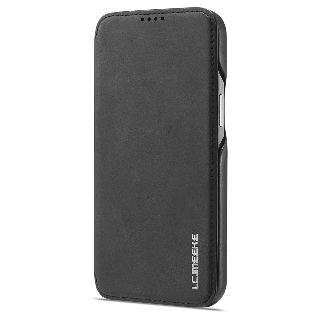 Funda delgada con solapa iPhone 14 Pro Negro