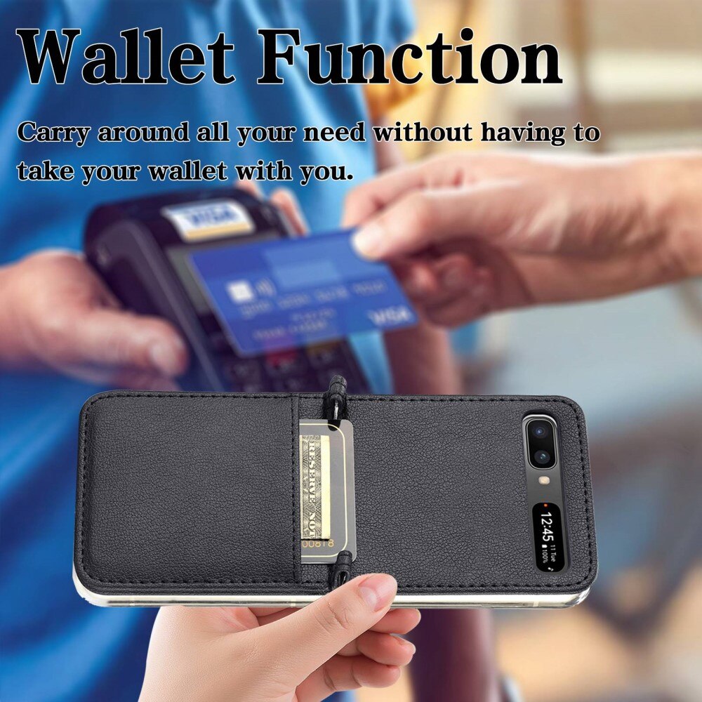 Cartera Slim Card Wallet Samsung Galaxy Z Flip Negro