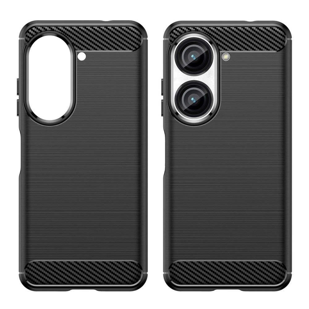 Funda TPU Brushed Asus Zenfone 9 Black