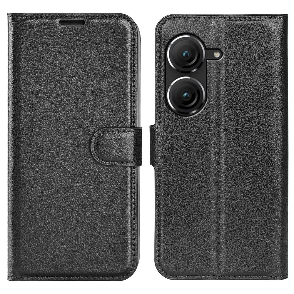 Funda cartera Asus Zenfone 9 Negro