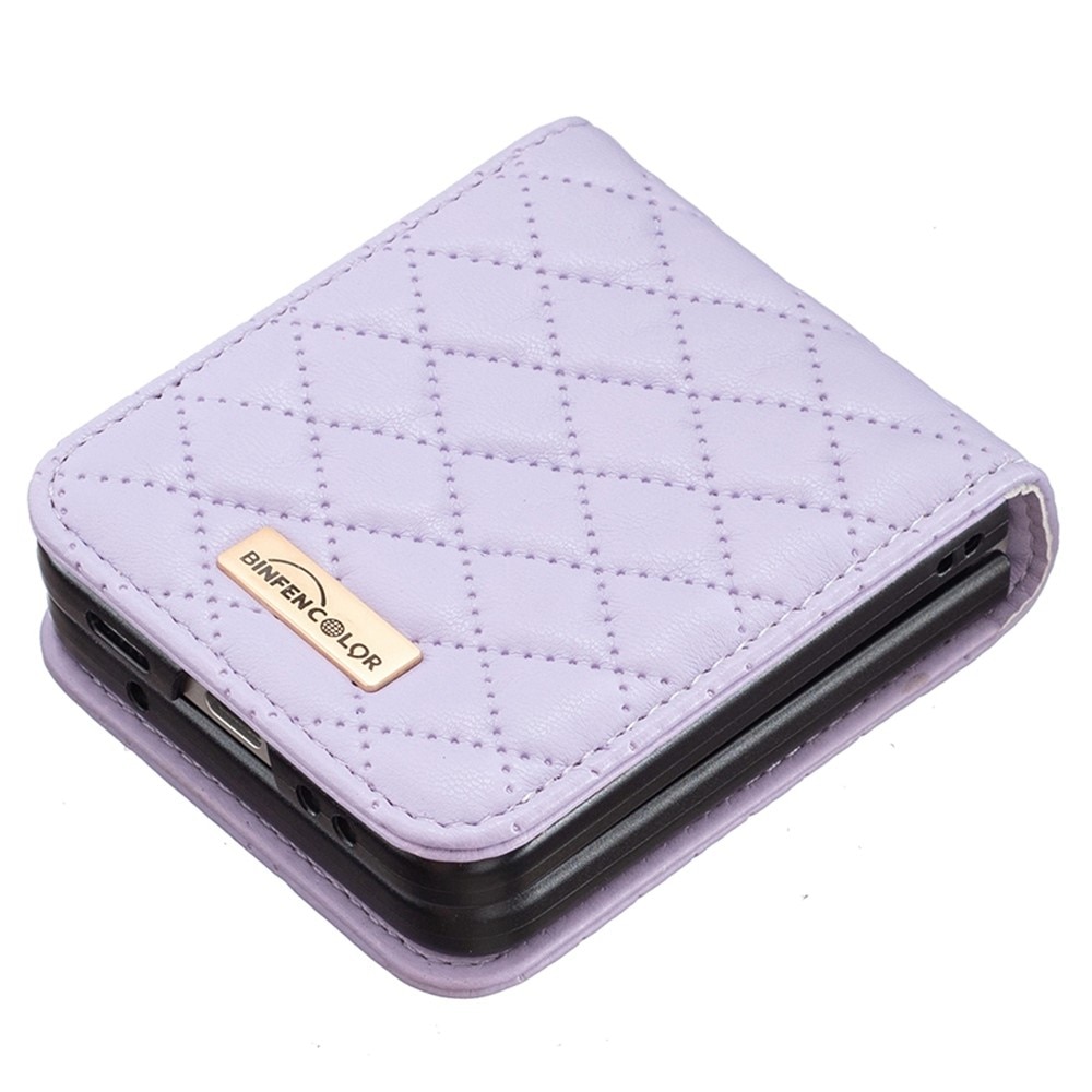 Funda acolchado Samsung Galaxy Z Flip 4 Violeta