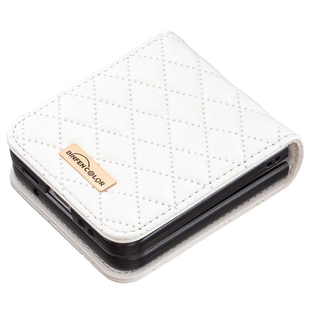 Funda acolchado Samsung Galaxy Z Flip 4 Blanco