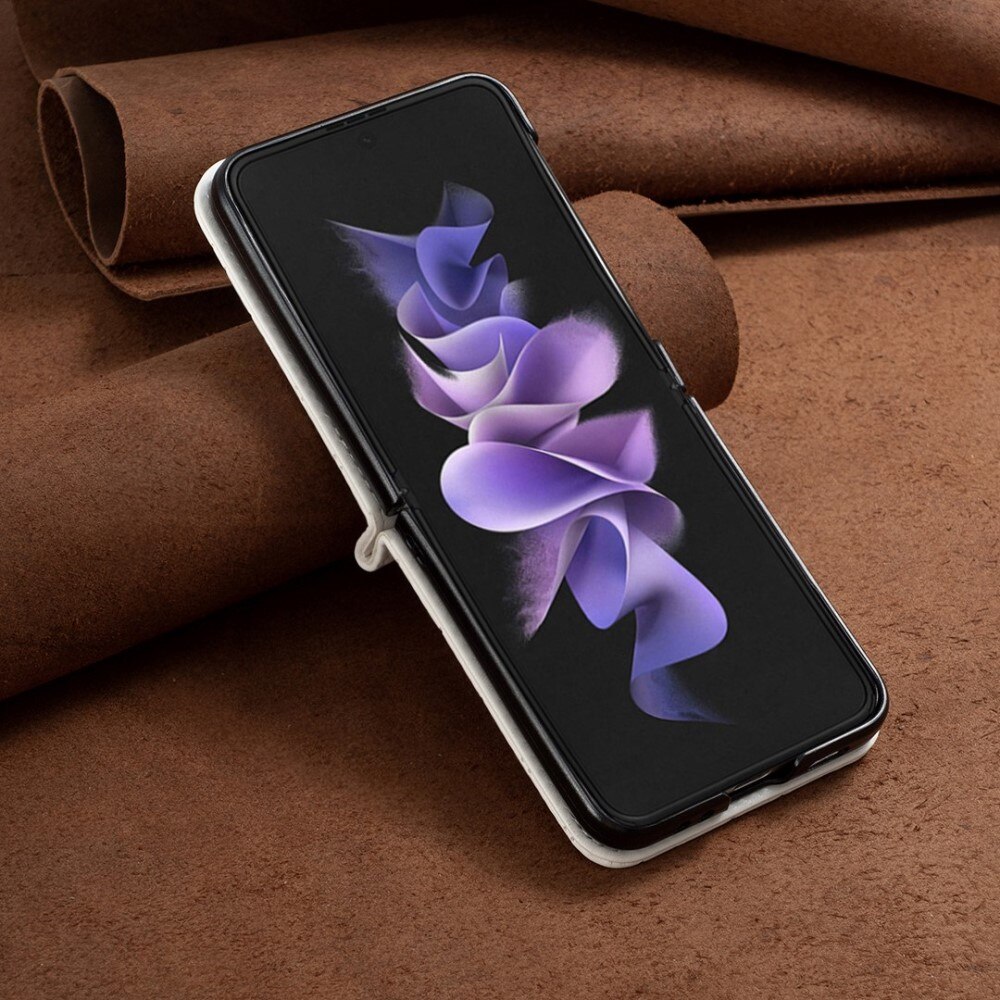 Funda acolchado Samsung Galaxy Z Flip 4 Blanco