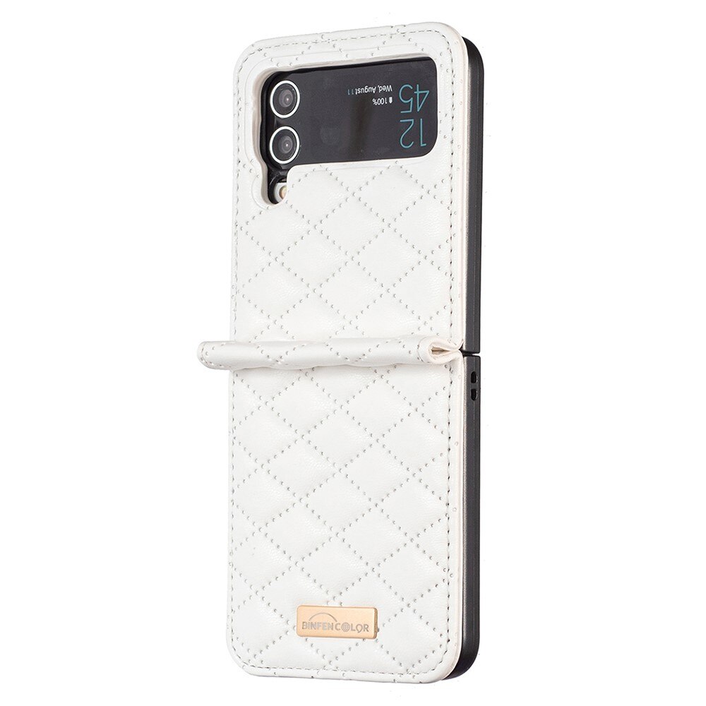 Funda acolchado Samsung Galaxy Z Flip 4 Blanco