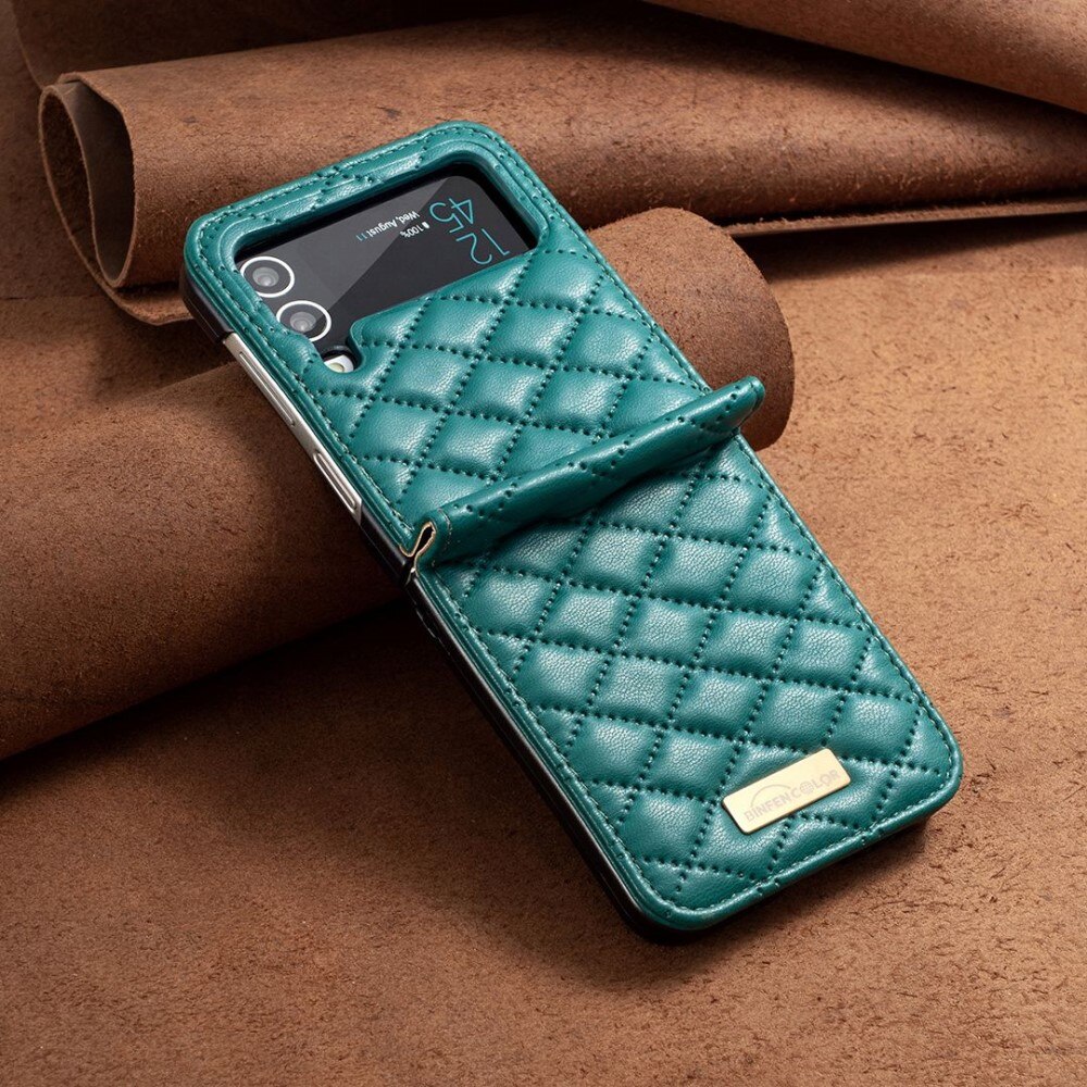 Funda acolchado Samsung Galaxy Z Flip 4 Verde