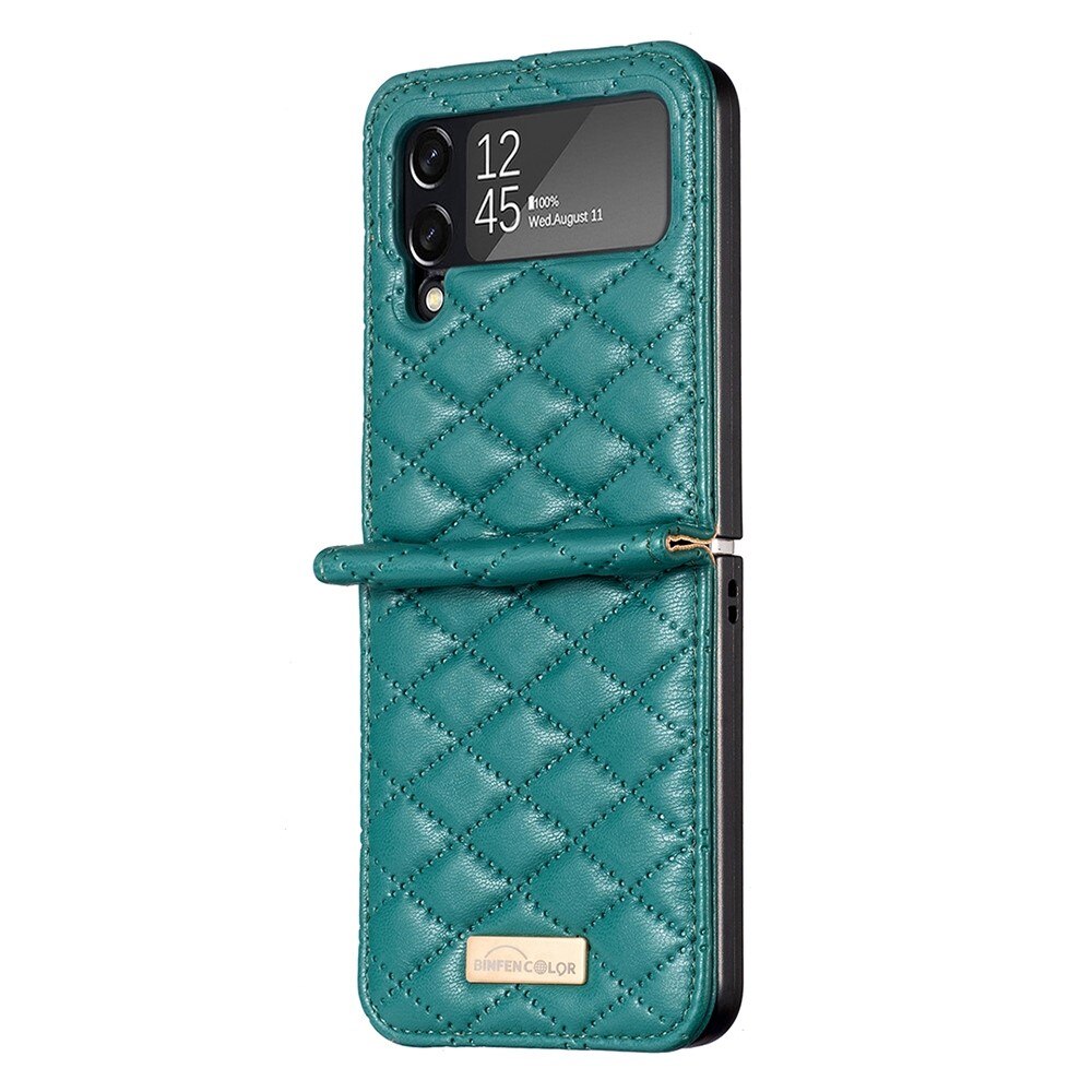 Funda acolchado Samsung Galaxy Z Flip 4 Verde