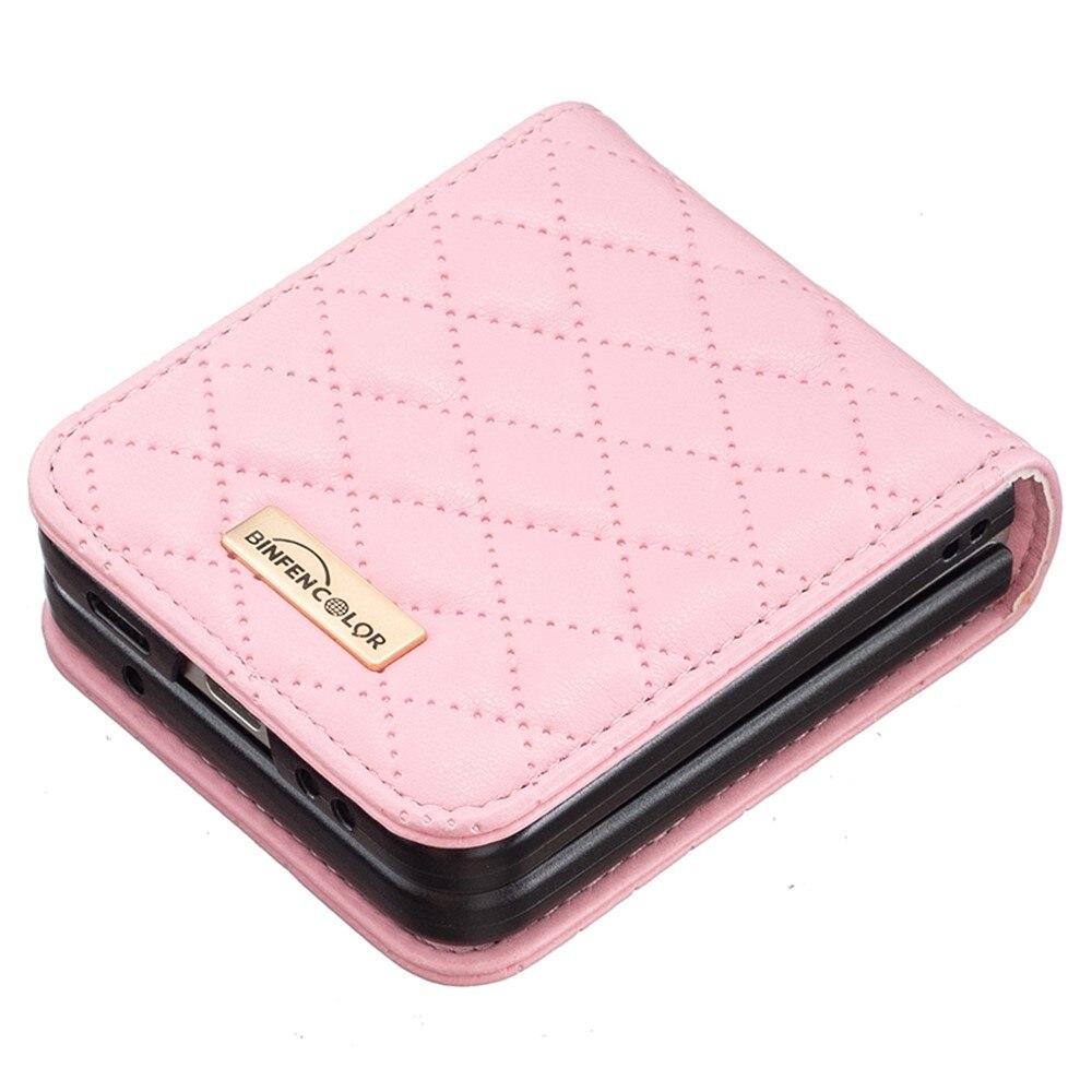 Funda acolchado Samsung Galaxy Z Flip 4 Rosado