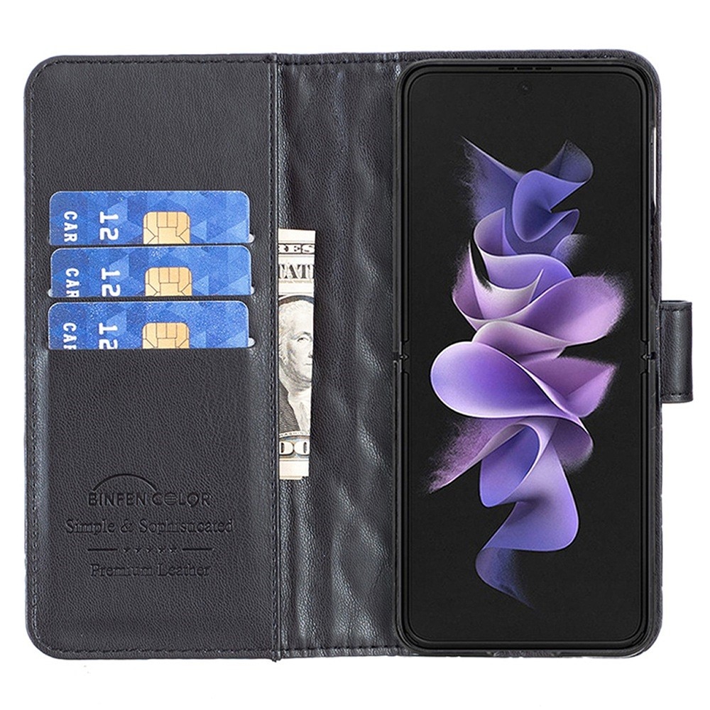 Funda acolchada con solapa Samsung Galaxy Z Fold 4 Negro