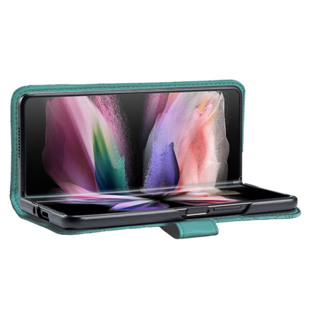 Funda acolchada con solapa Samsung Galaxy Z Fold 4 Verde