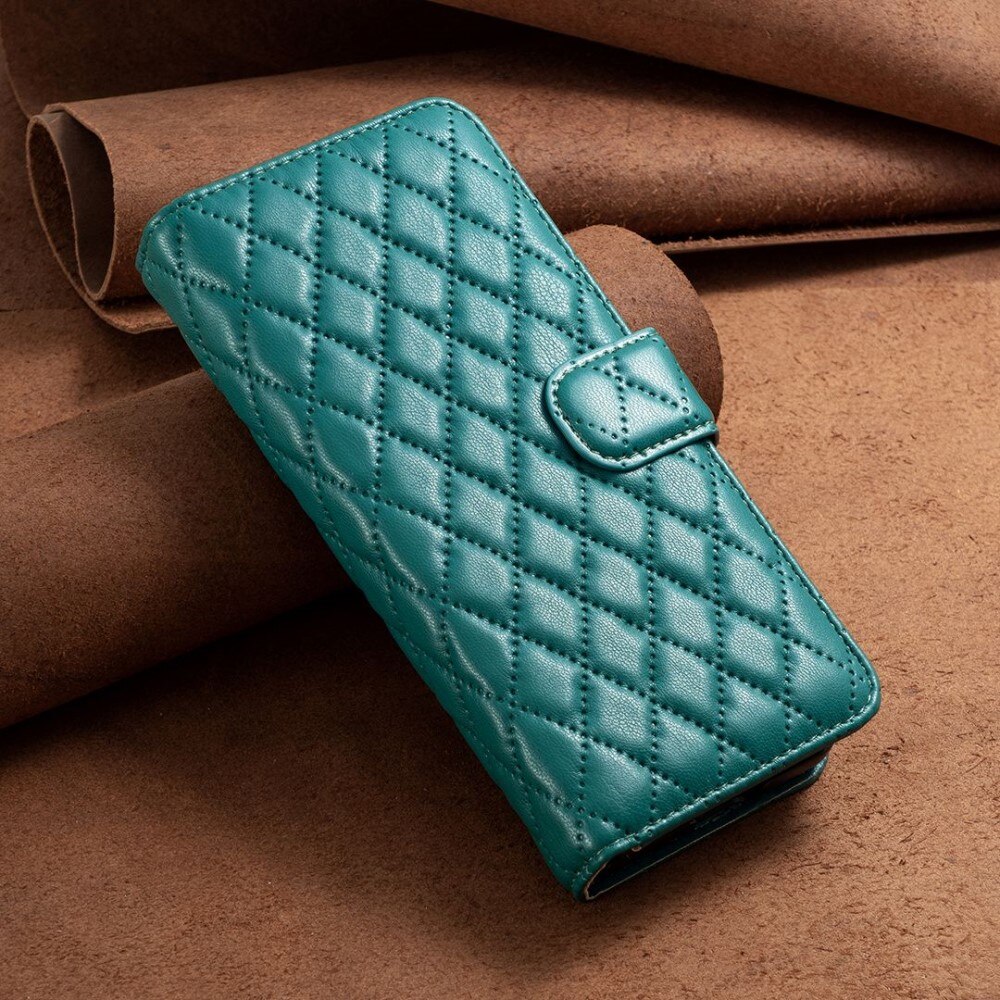 Funda acolchada con solapa Samsung Galaxy Z Fold 4 Verde