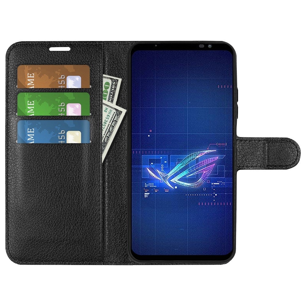 Funda cartera Asus ROG Phone 6/ROG Phone 6 Pro Negro