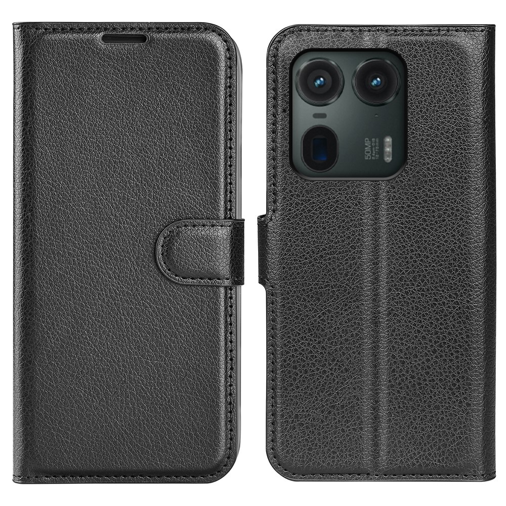 Funda cartera Motorola Edge 50 Ultra Negro
