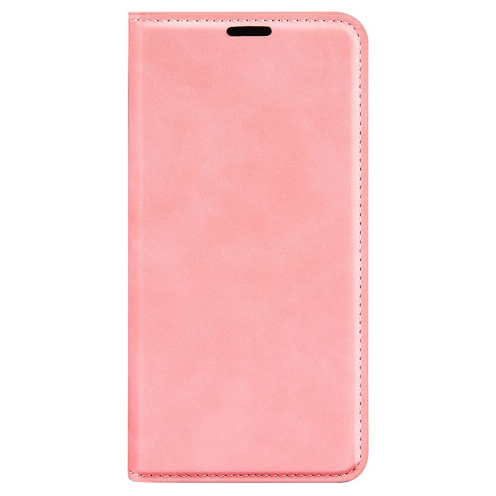 Funda delgada cartera iPhone 16 Rosa