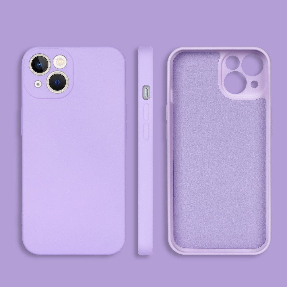 Funda TPU iPhone 14 Plus Violeta