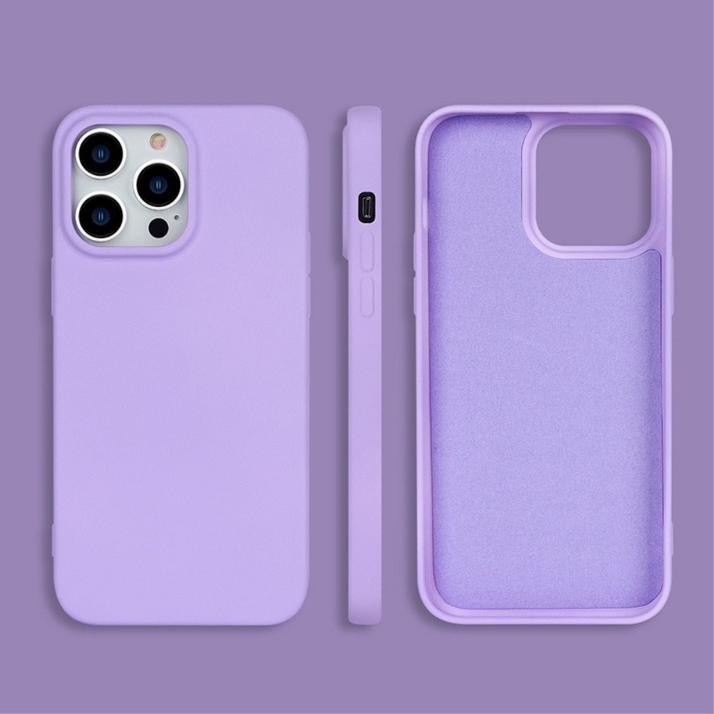 Carcasa iPhone 14 Pro Max Silicona Morado -  - Tecnología para  todos