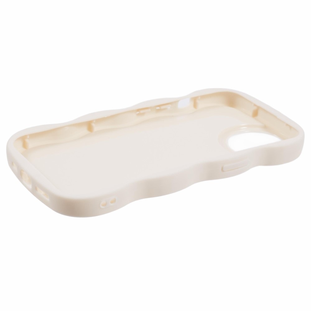 Funda TPU Wavy Edge iPhone 13 Blance
