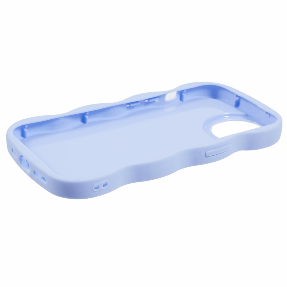 Funda TPU Wavy Edge iPhone 13 Púrpura